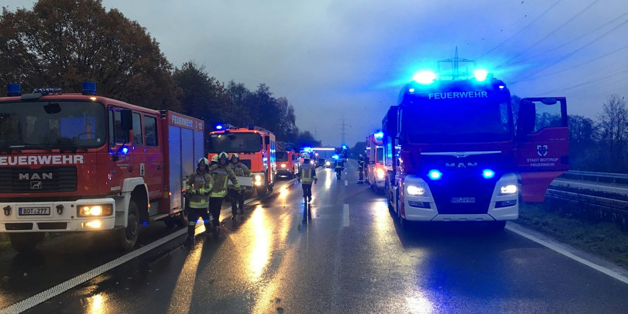 Brand A31 Bottrop