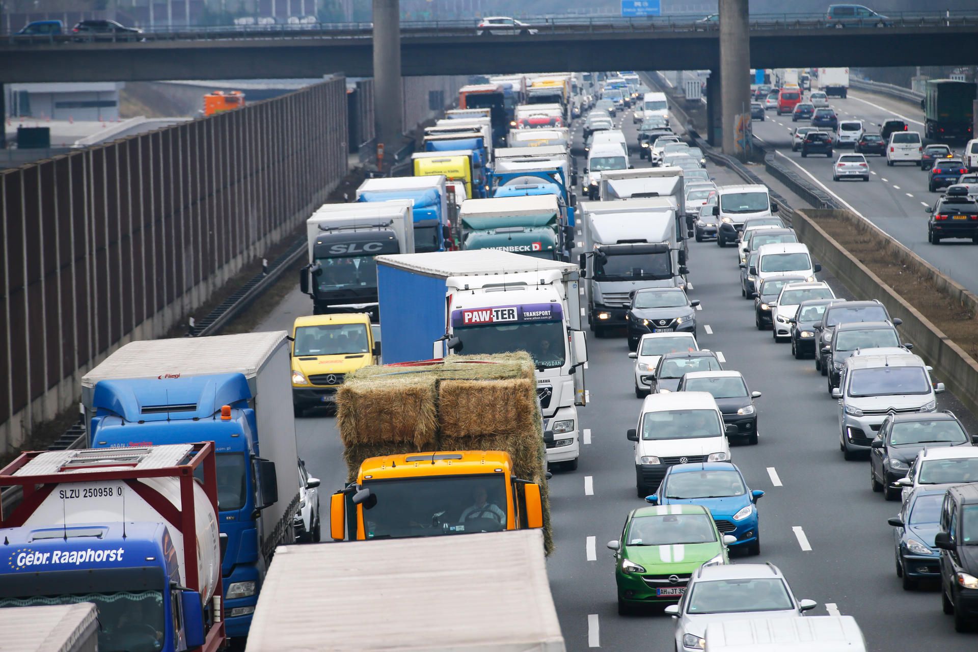 Stau auf der A3 gehört zum Alltag