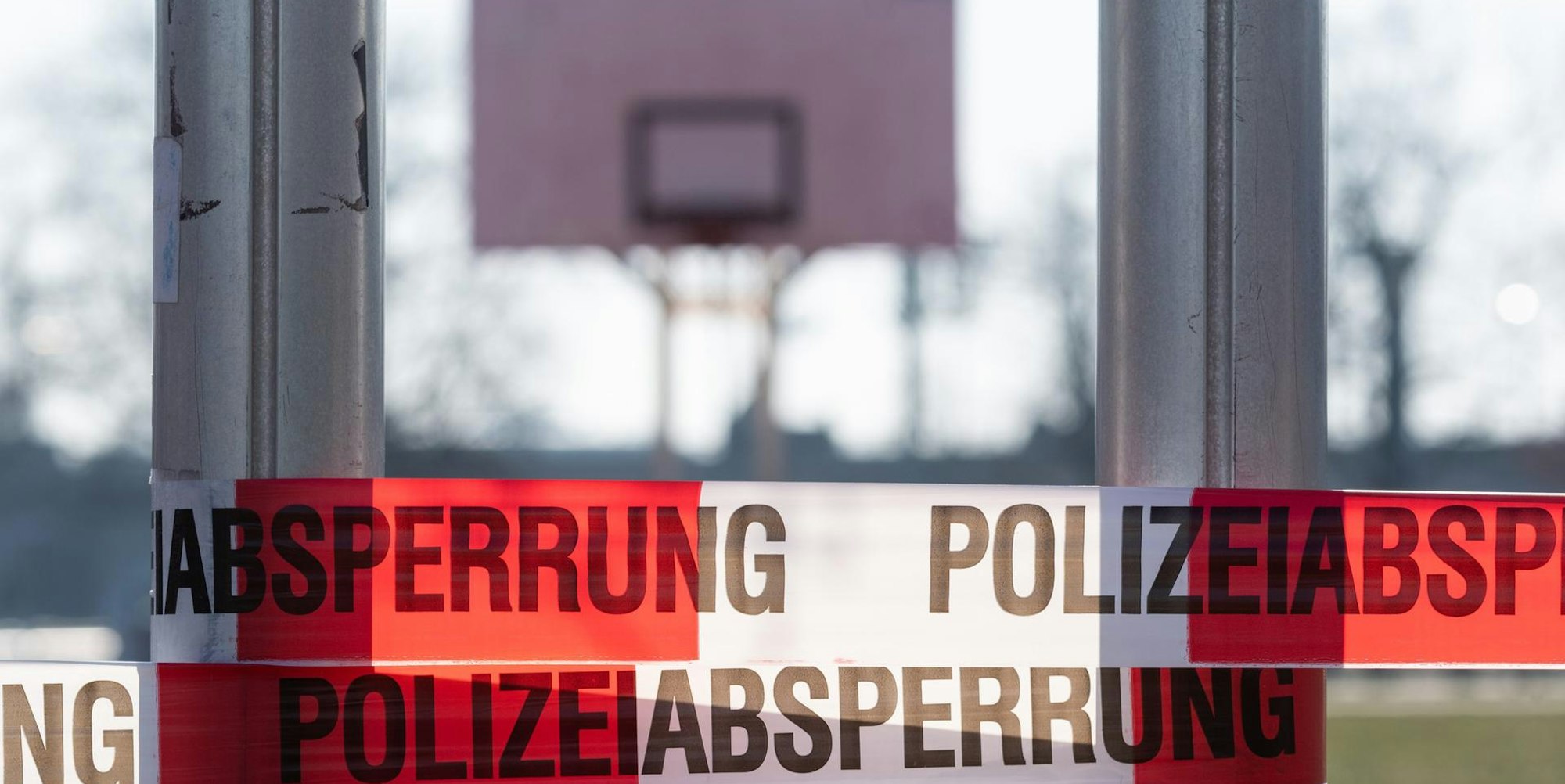 Polizeiabsperrung