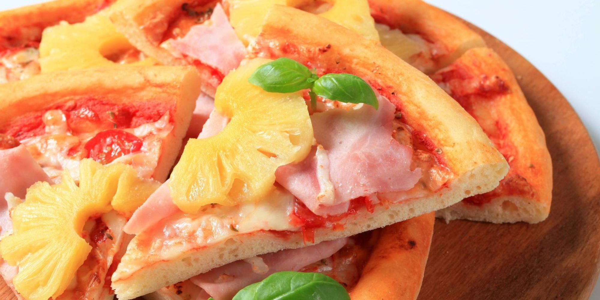 Stück Pizza