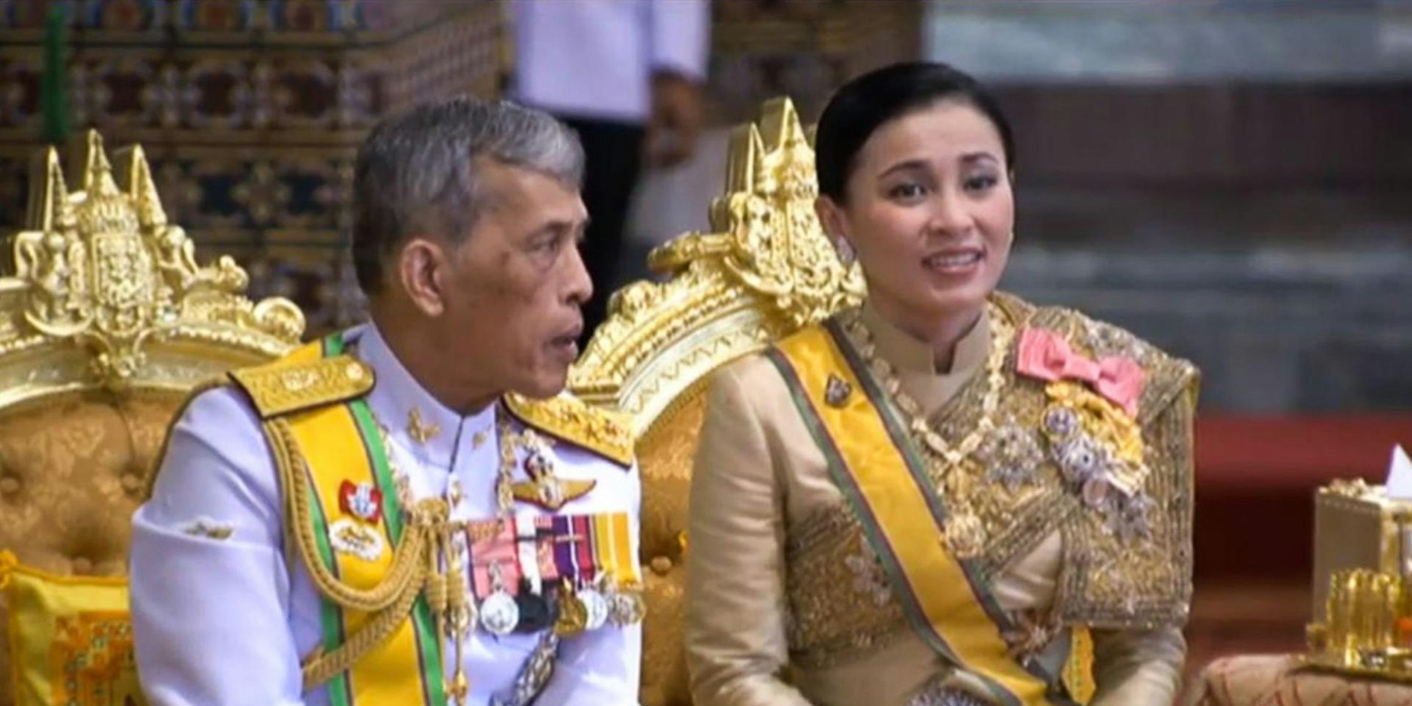 Thailand Königspaar 050519