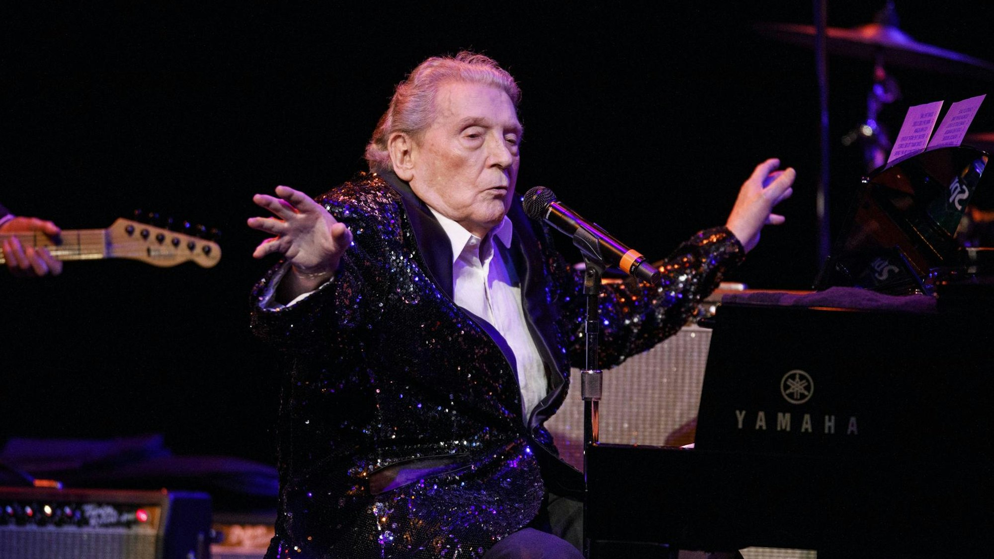 Jerry Lee Lewis bei einem Auftritt im November 2018