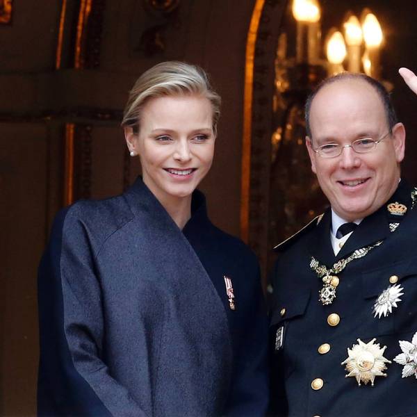 Charlène und Albert von Monaco