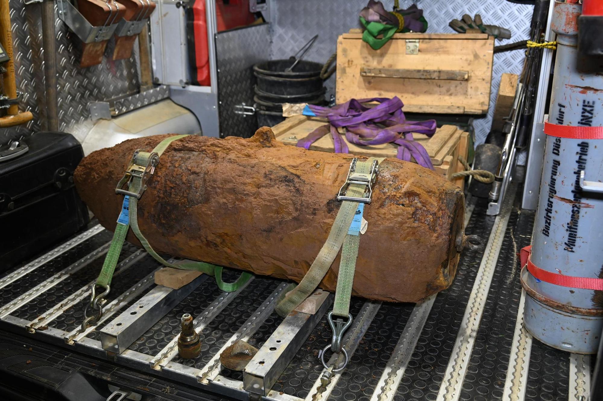 Entschärfte Bombe Erfstadt