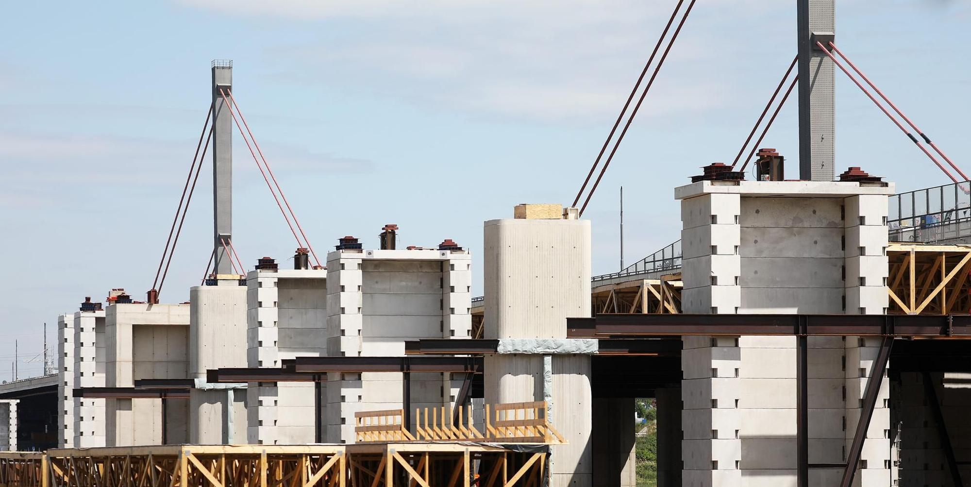 Baustelle_Rheinbrücke_Leverkusen