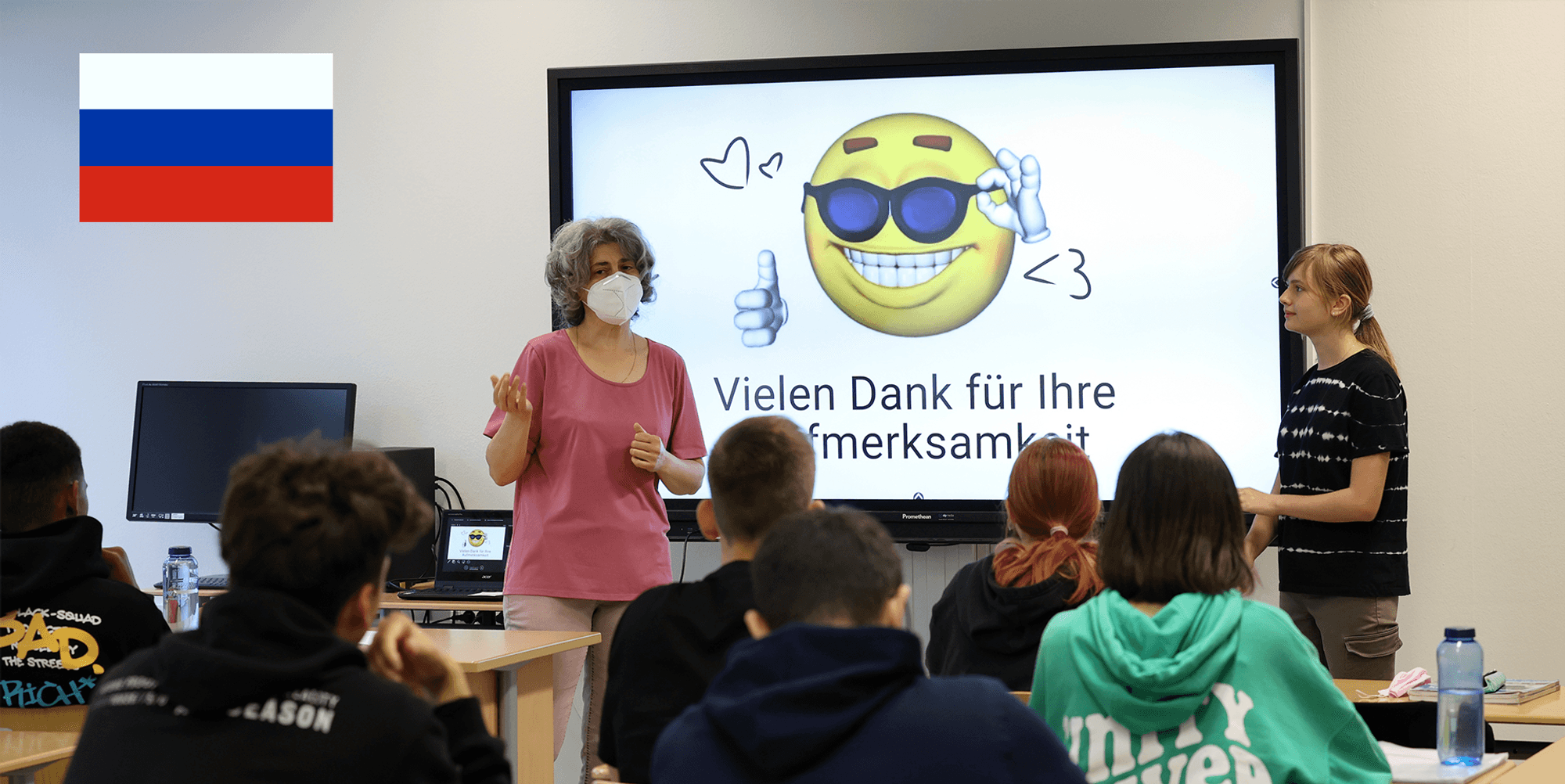 Lehrerin-Rus