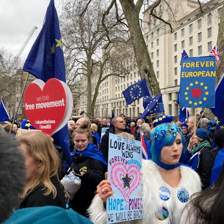 Brexit Demonstrationen