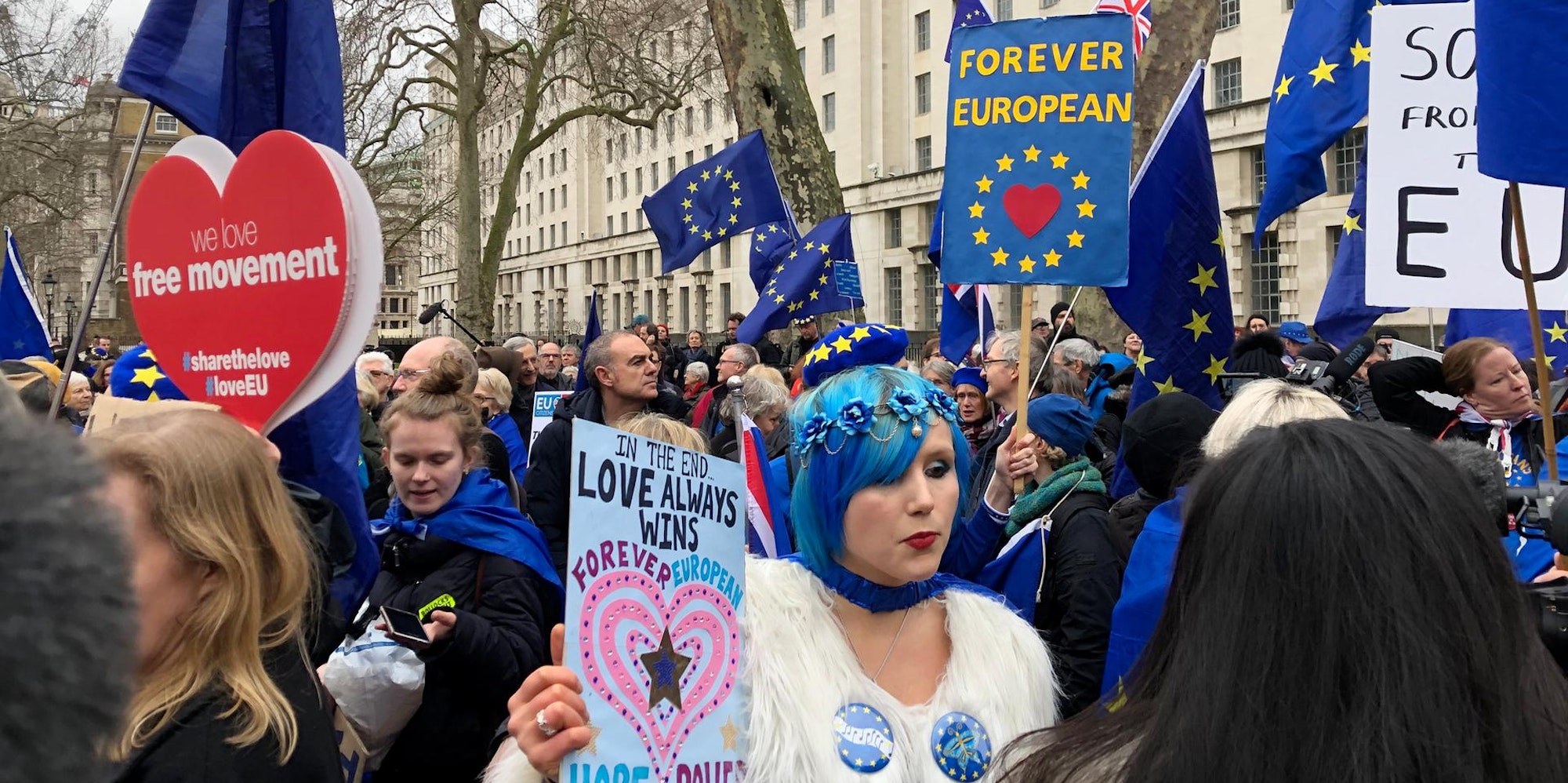 Brexit Demonstrationen