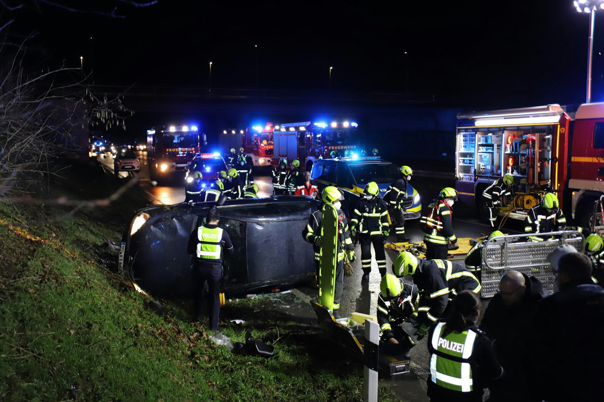 Unfall A 560 Sankt Augustin 3 090122