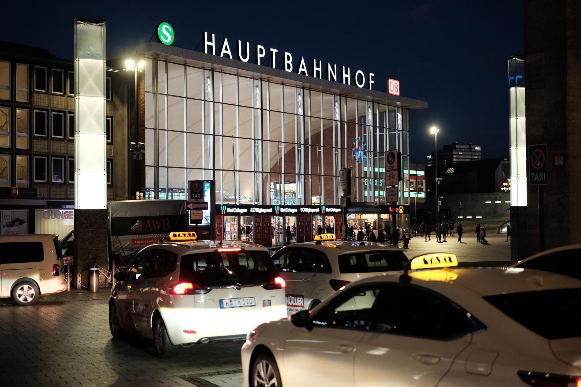 Taxiverkehr Köln Sturm Zeynep1