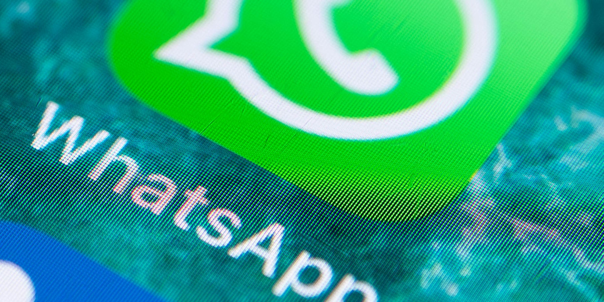 Whatsapp-Icon auf einem Smartphone