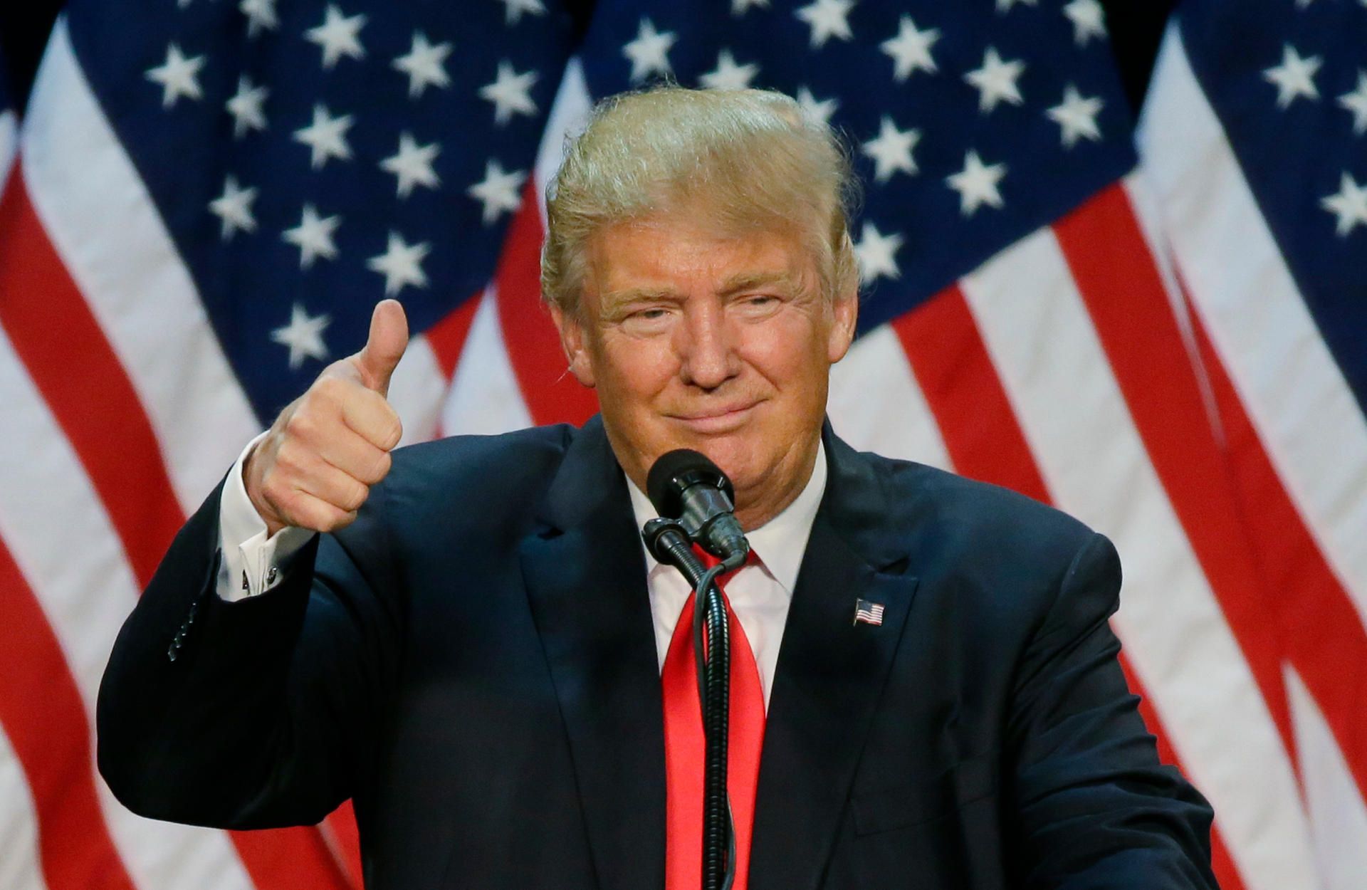 Donald Trump Frontal