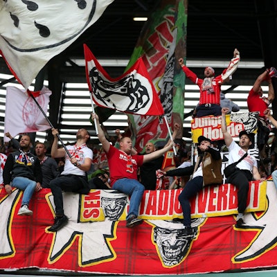 FC-Fans in Augsburg