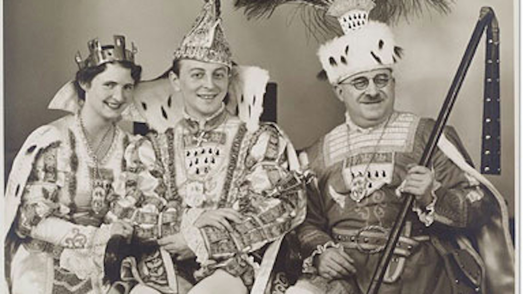 Else Horion, die Jungfrau von 1939, wurde inthronisiert, weil die Nazis „Transvestitismus“ im Karneval ablehnten.