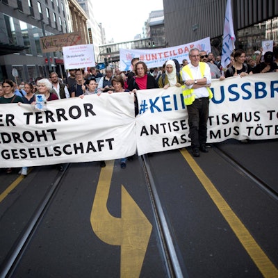 Rechter Terror Banner
