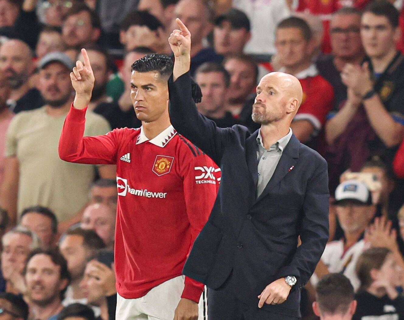 Ronaldo Einwehslung