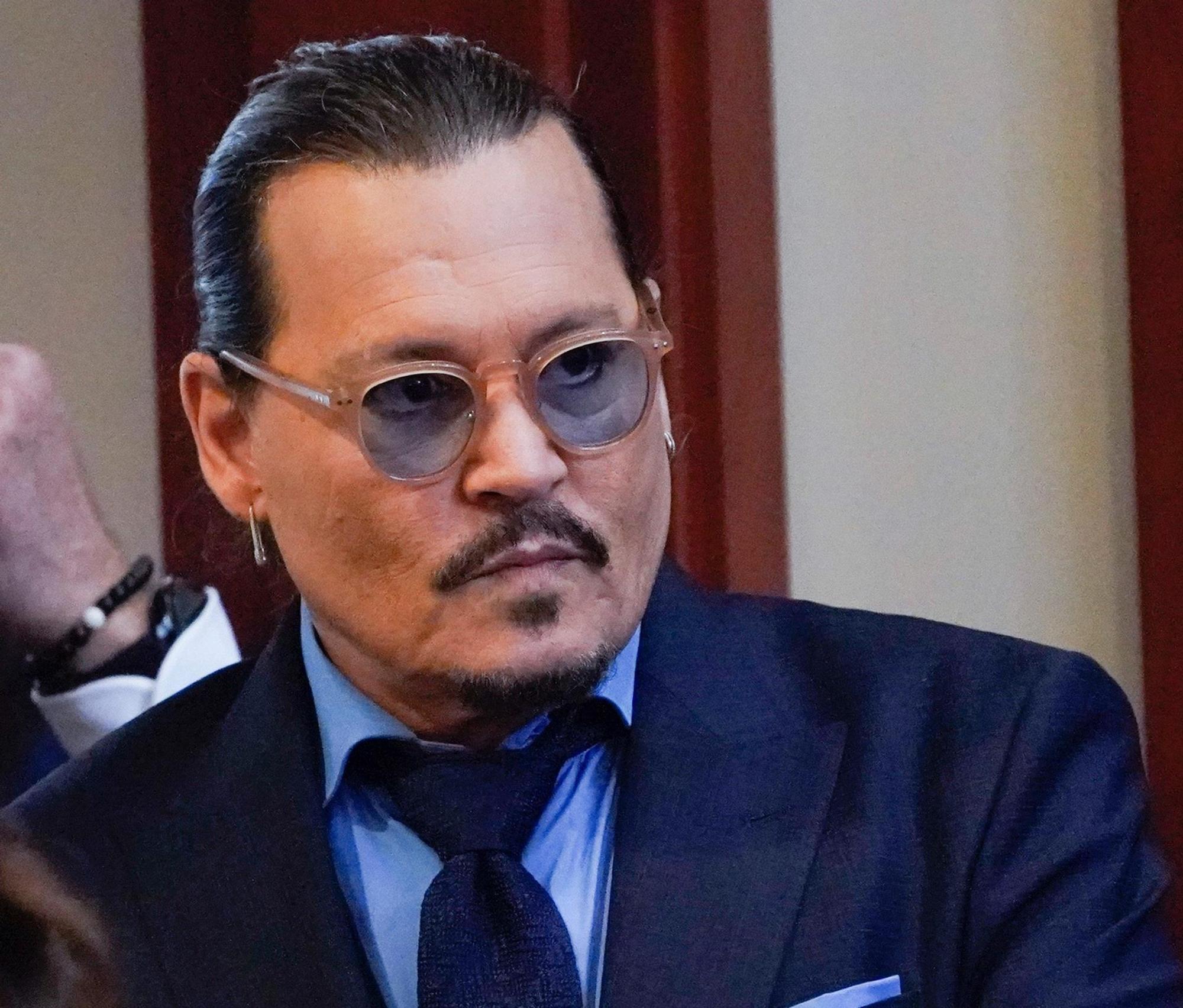 Johnny Depp Brille dpa