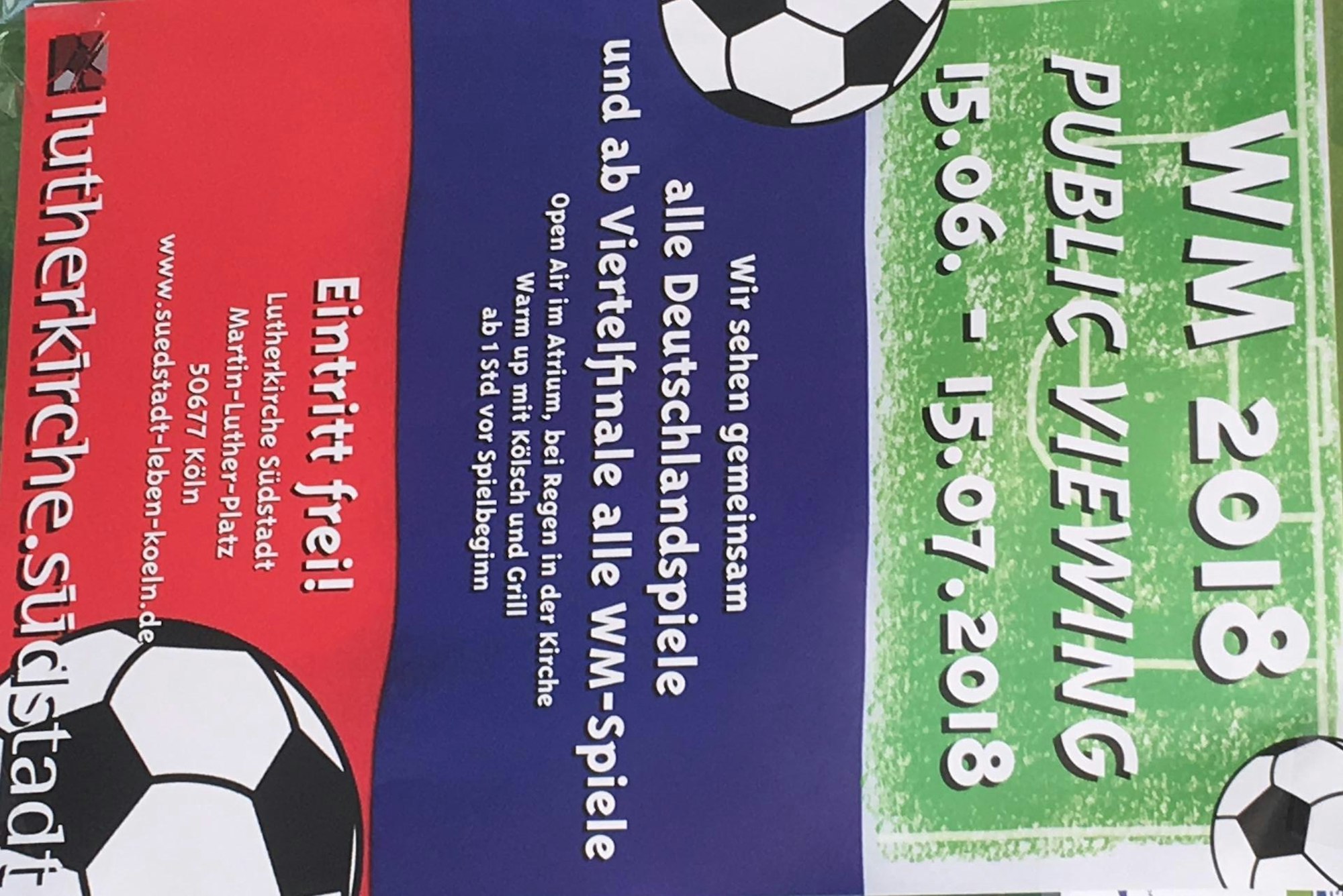 public viewing lutherkirche flyer