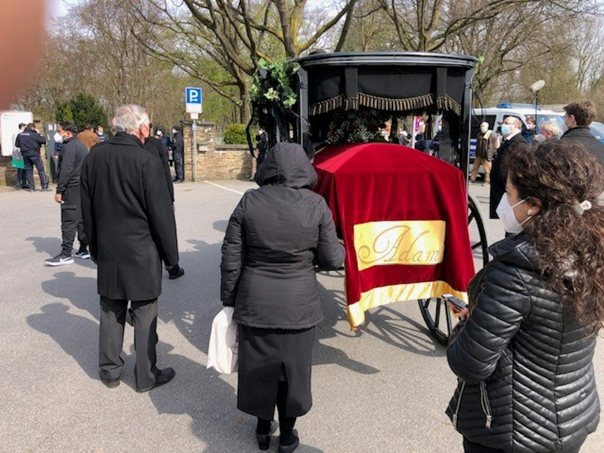 Beerdigung Lev Sarg Krieger