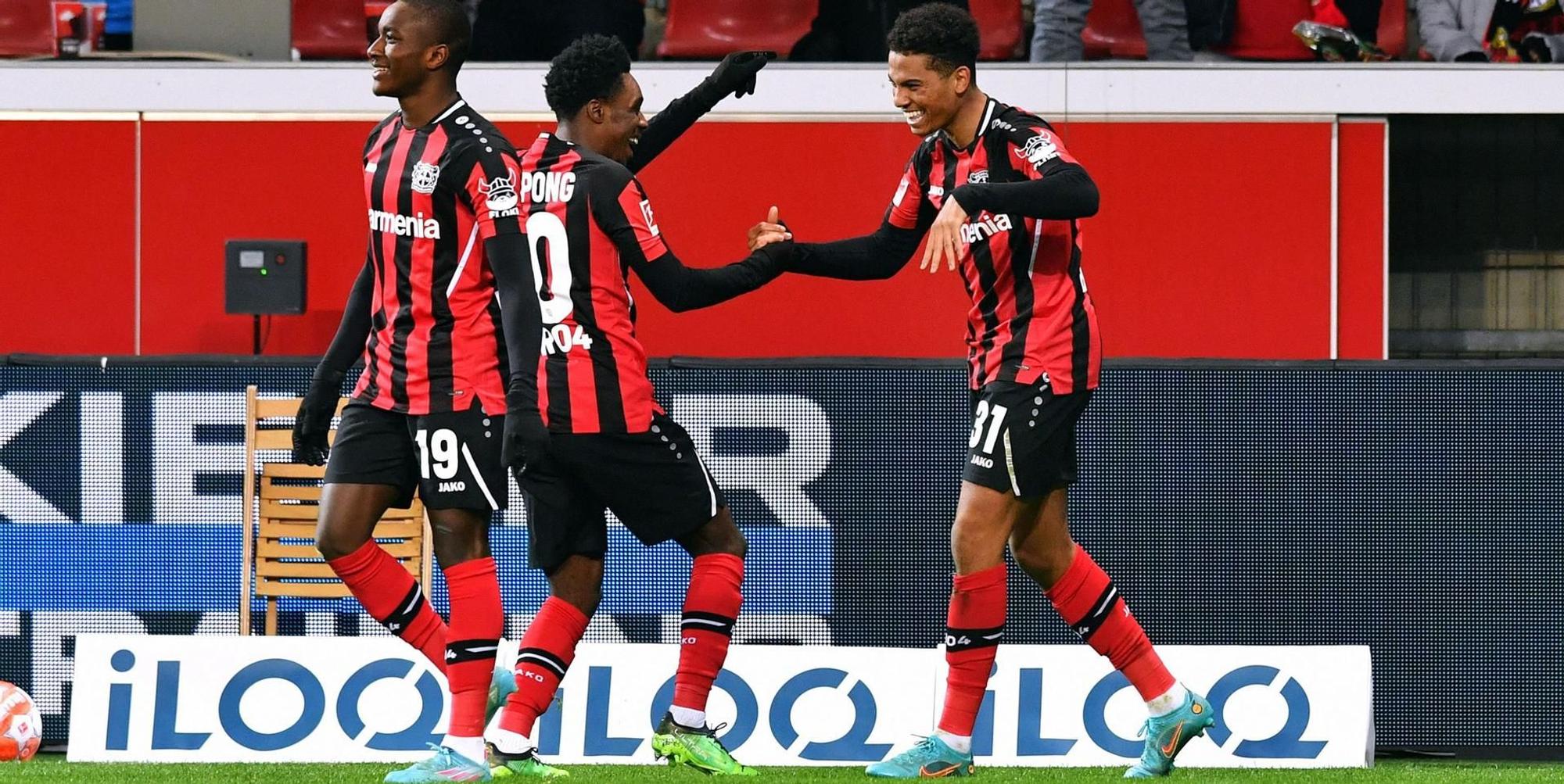 Bayer 04 Leverkusen Jubel 120222
