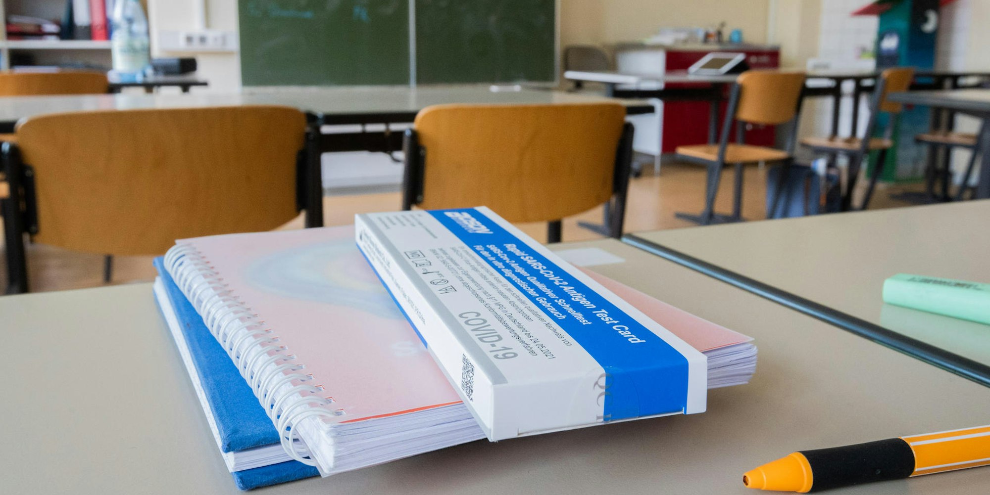 Schule dpa Coronatest