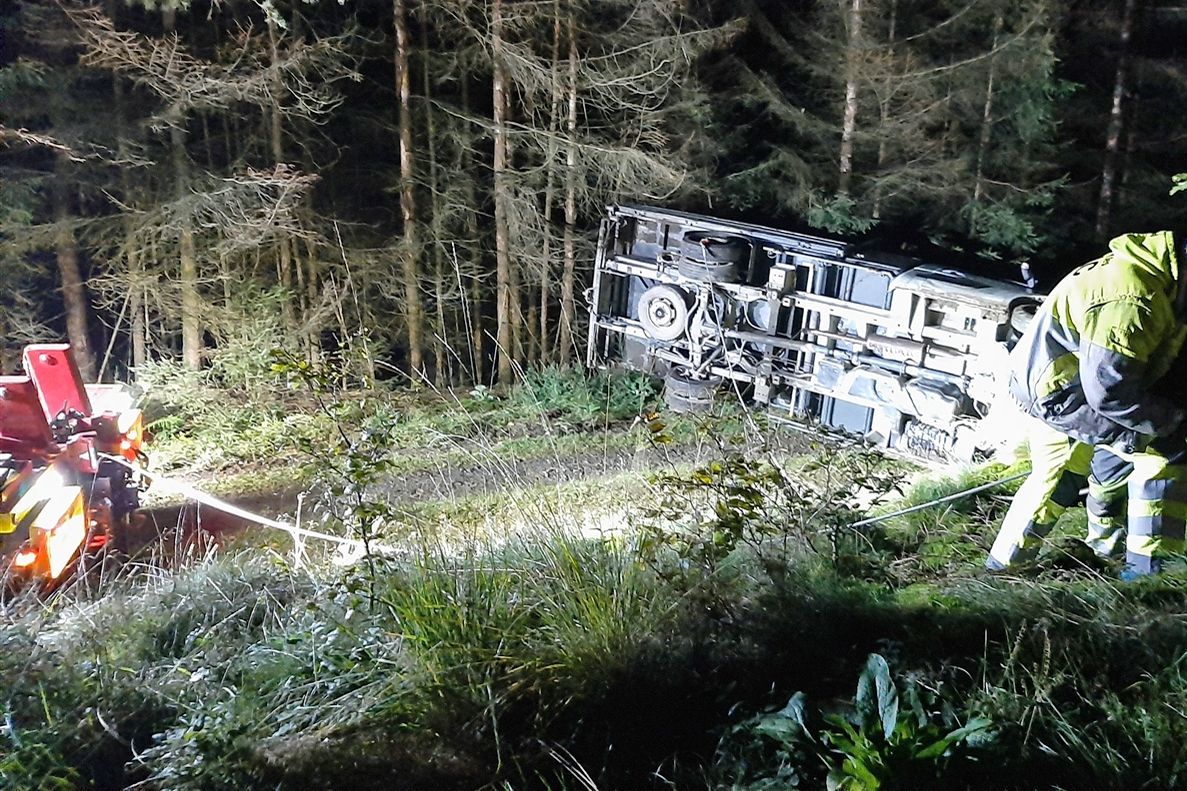Bergung gestohlener LKW