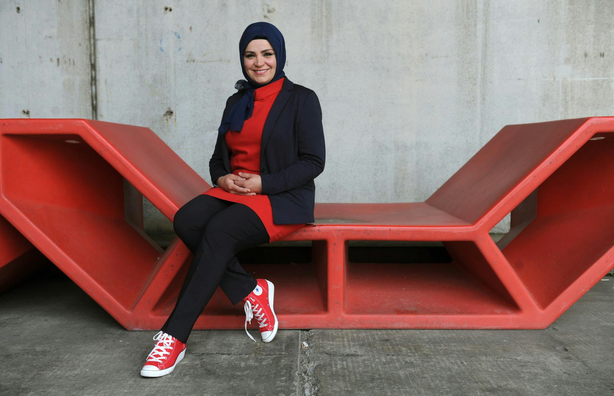 Meral sahin Friedensmarsch