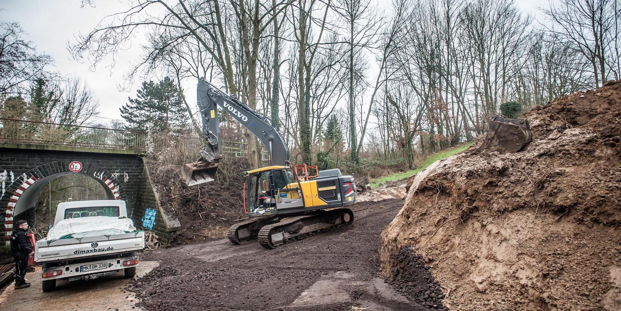 5G Mobilfunk Mast Baustelle