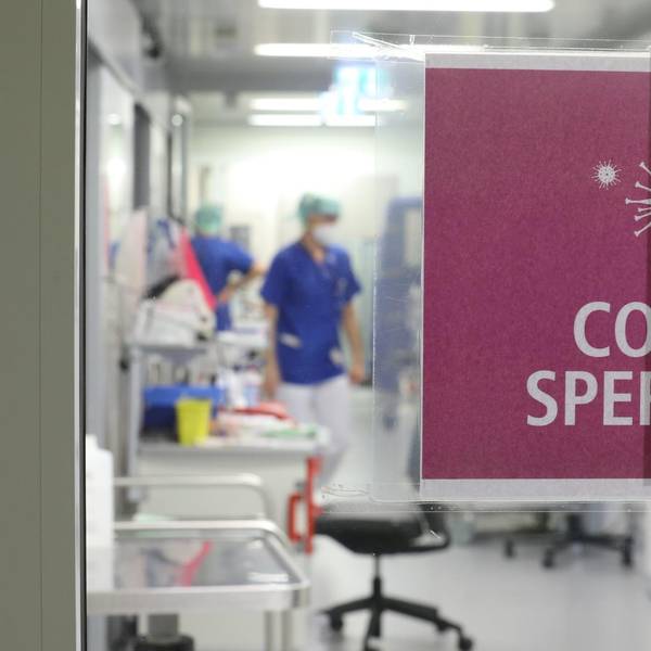 Corona Kliniken dpa 210322