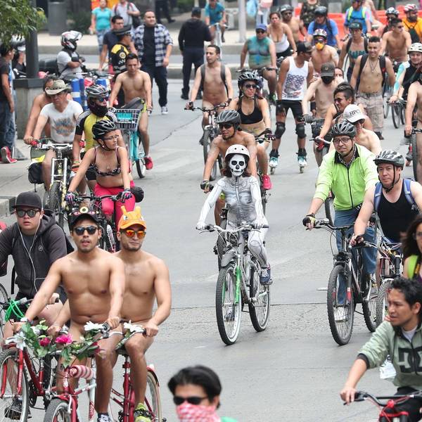 Naked Bike Ride Mexiko 2017