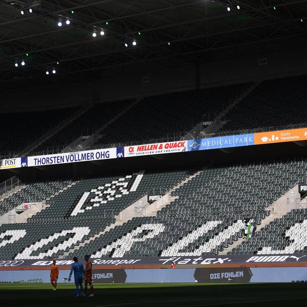 Borussia Park leere Plätze