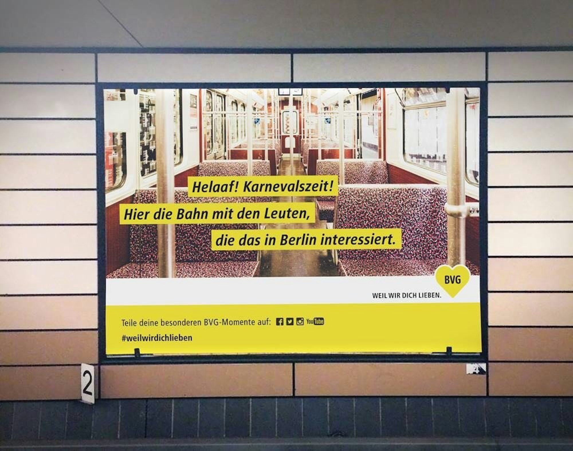 Werbung BVG