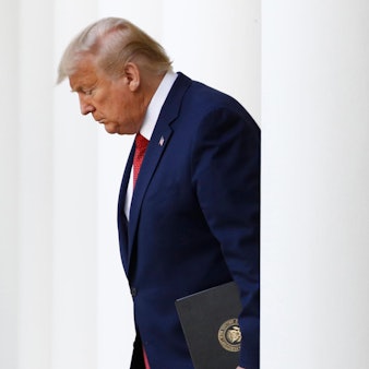 Trump Weiße Säulen