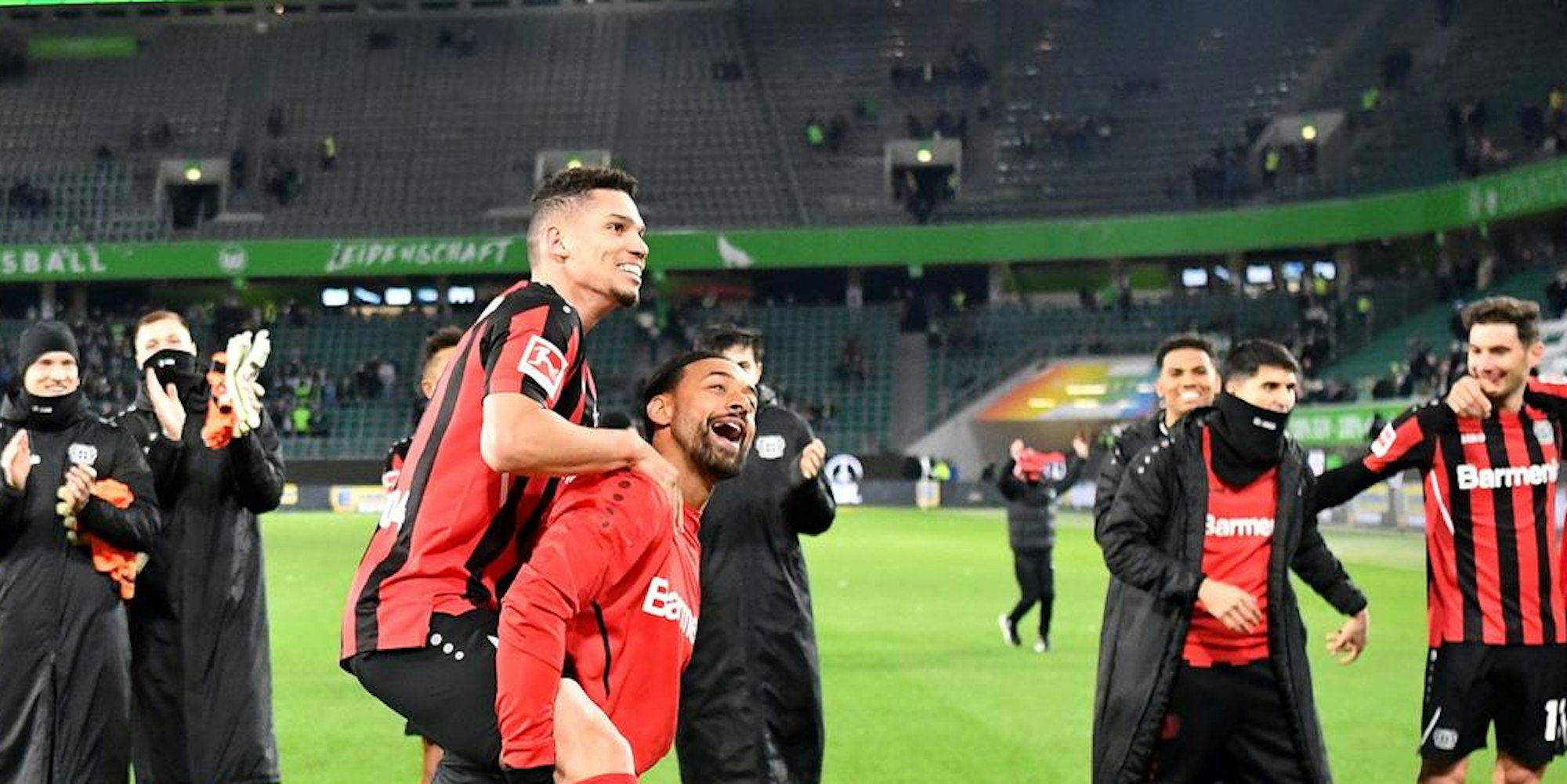 Paulinho gefeiert