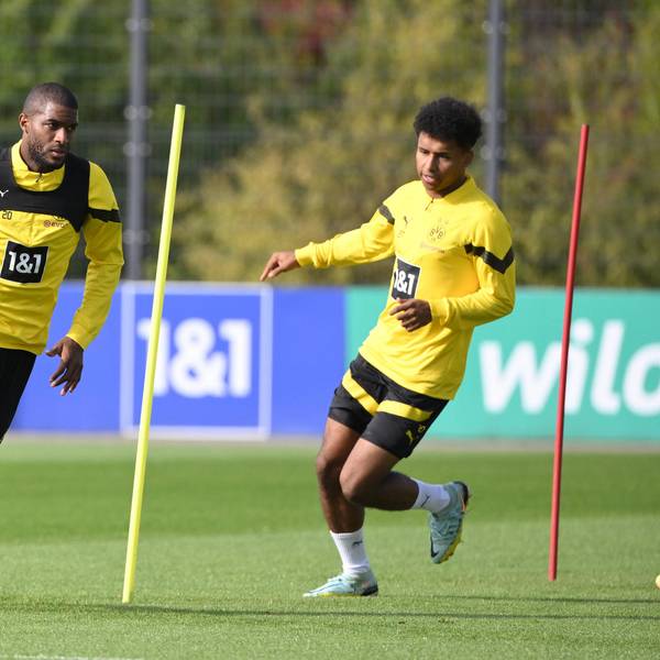 Modeste beim BVB Training