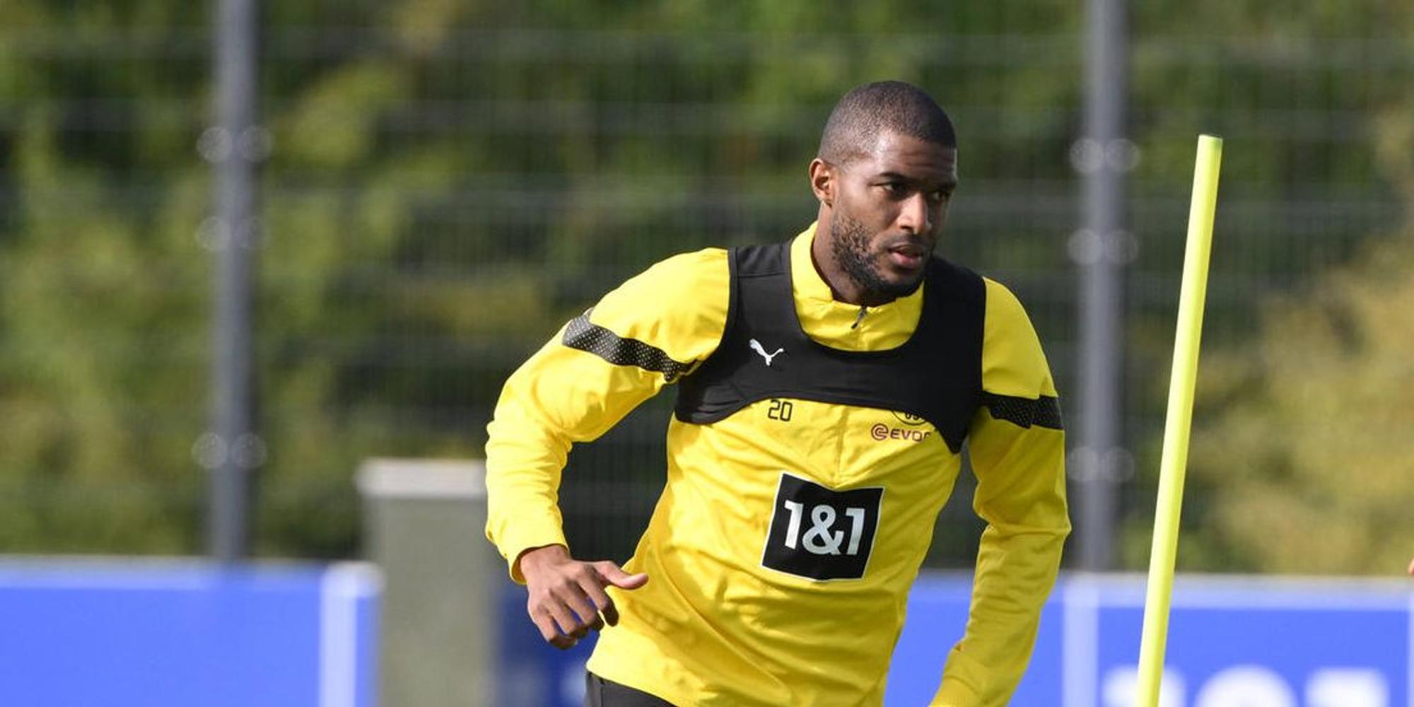 Modeste beim BVB Training