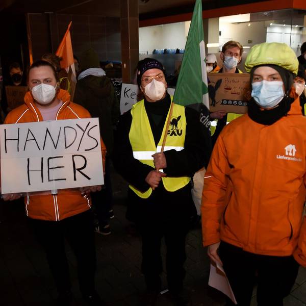 lieferando protest