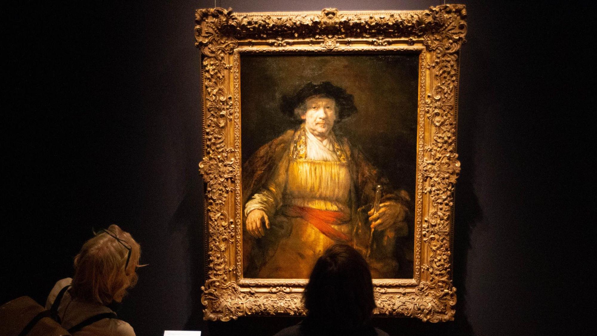 Selbstportrait Rembrandt 041122