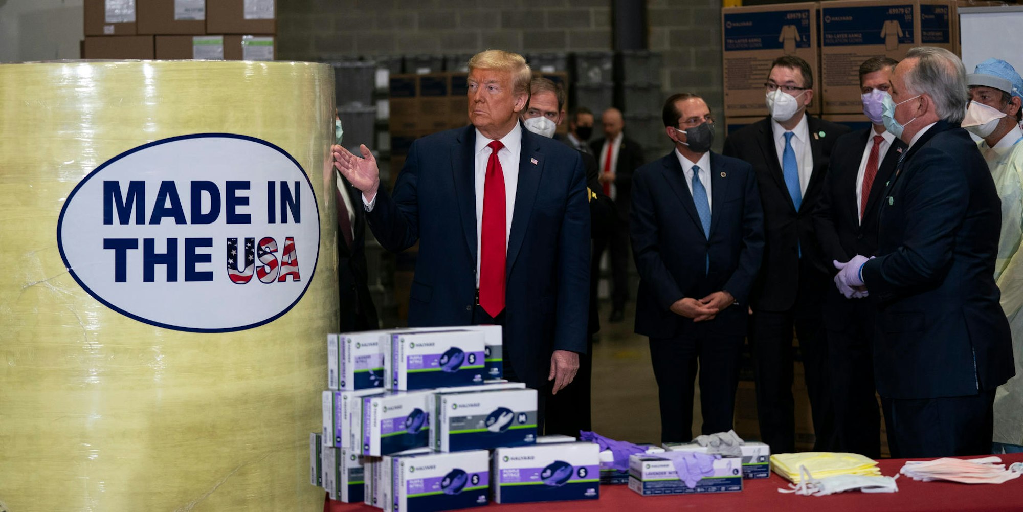 Trump bei Versorgungsunternehmen