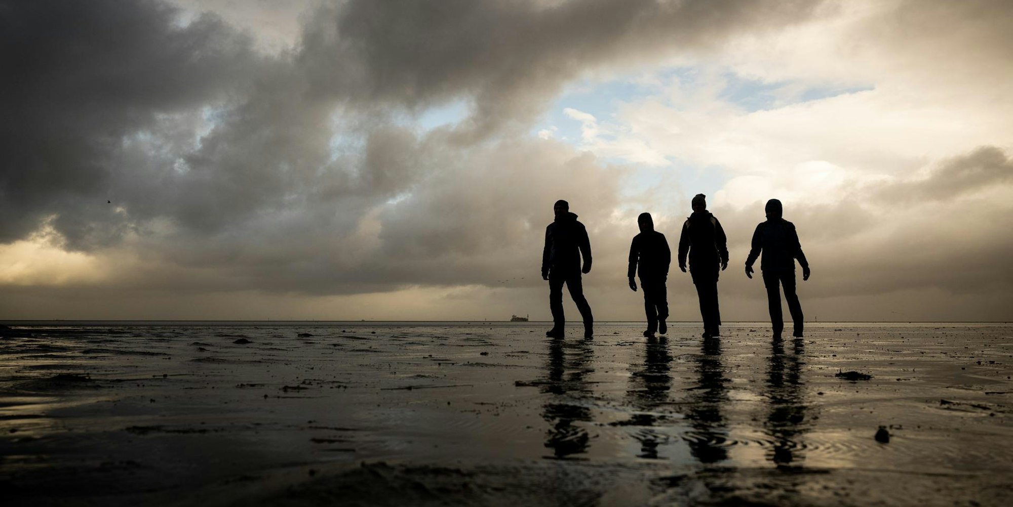 Familie Urlaub Nordsee