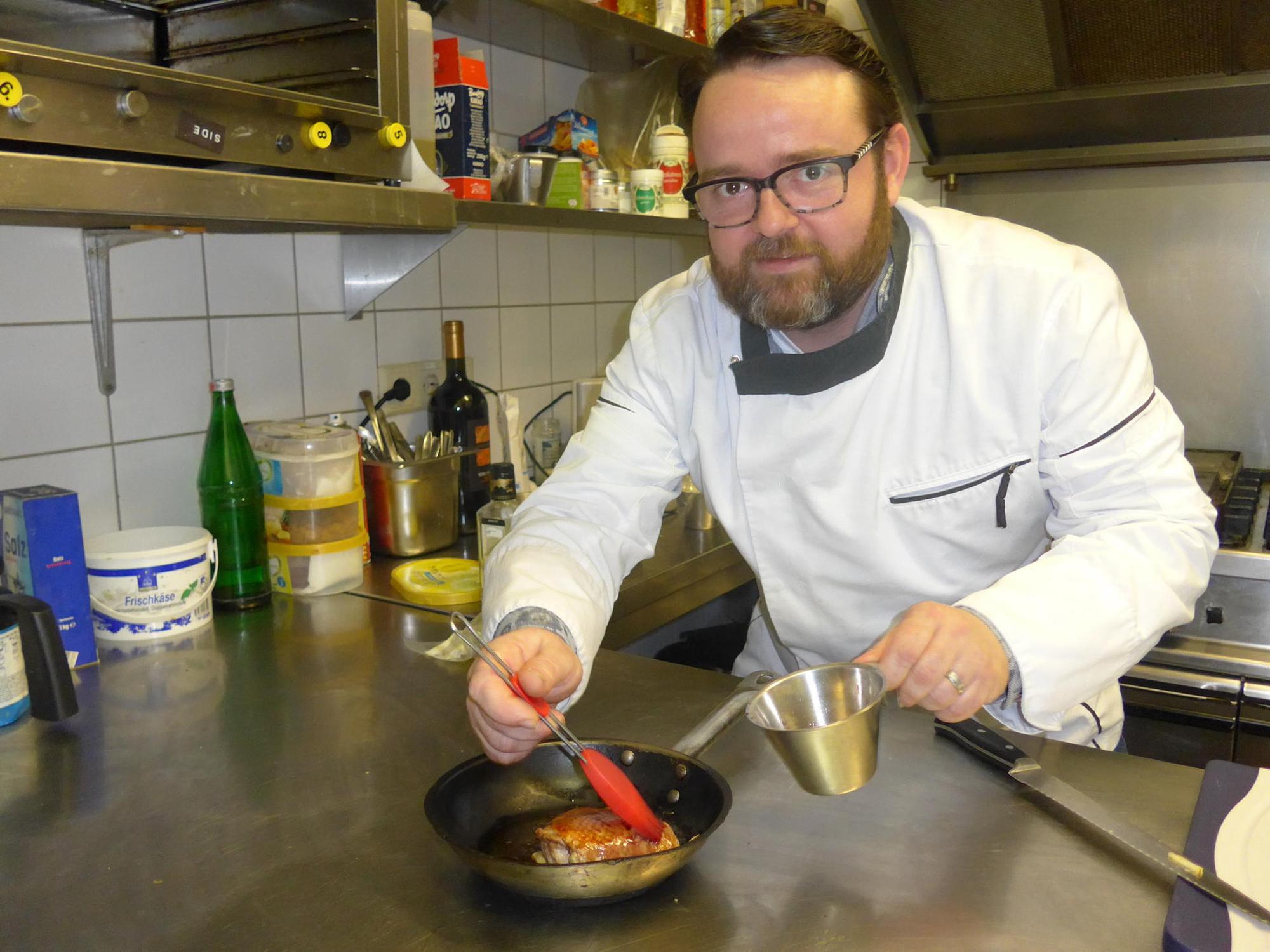 Johannes Richter aus dem Sängerheim in Hennef-Heisterschoß