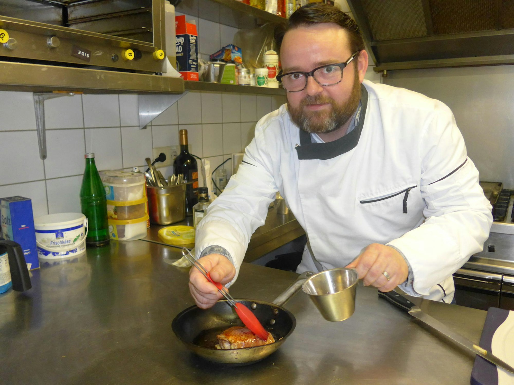 Johannes Richter aus dem Sängerheim in Hennef-Heisterschoß