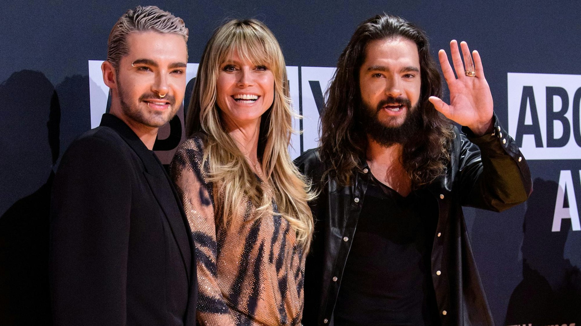 Bill Kaulitz, Heidi Klum und ihr Ehemann, Tom Kaulitz.