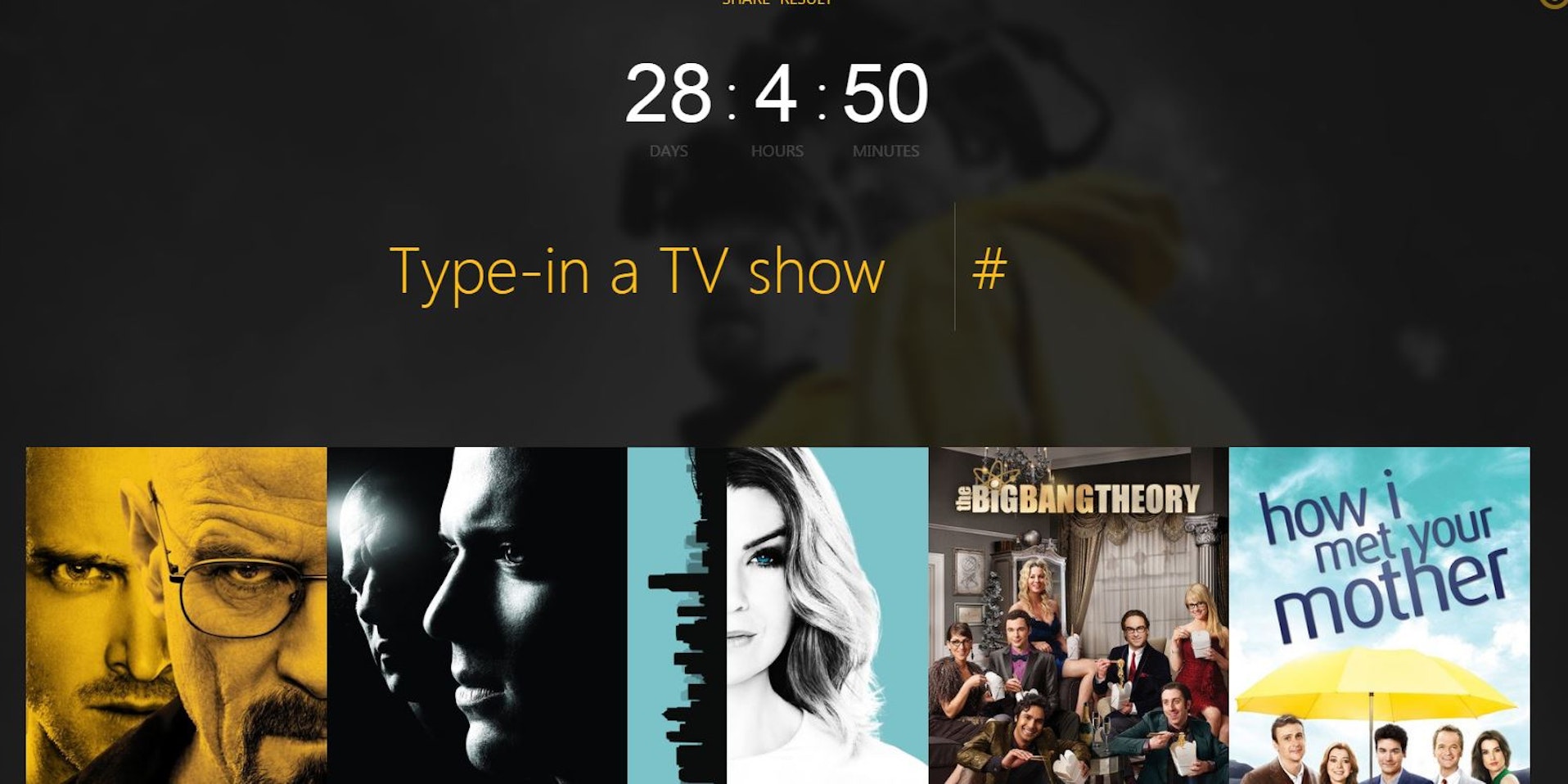 binge watching