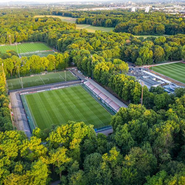 Luftbild Franz-Kremer-Stadion