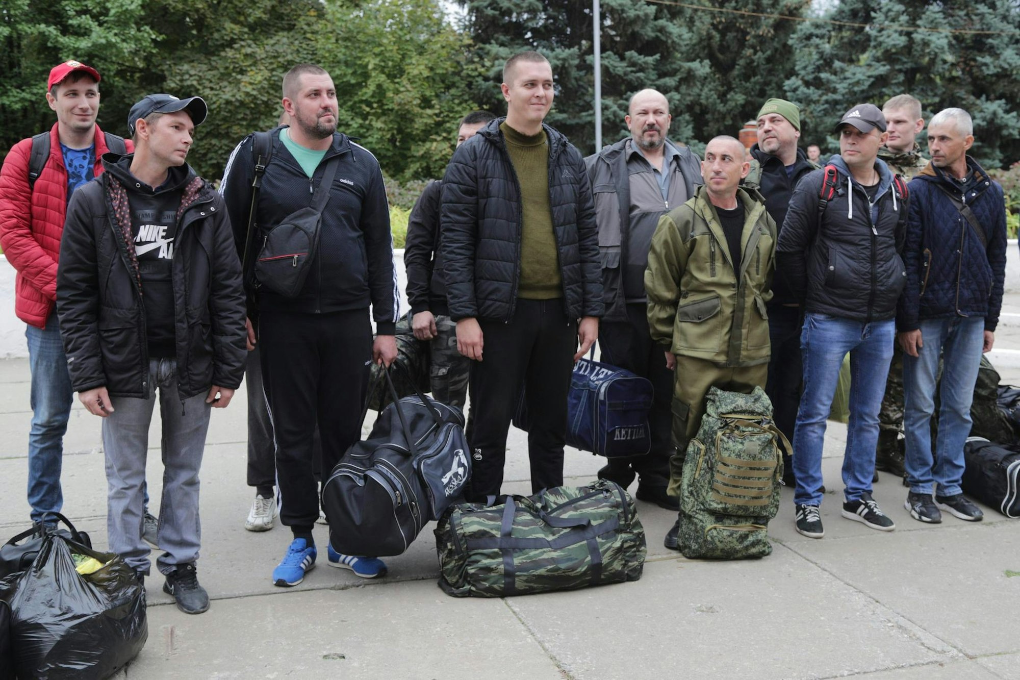 Russische Soldaten Rekrutierung