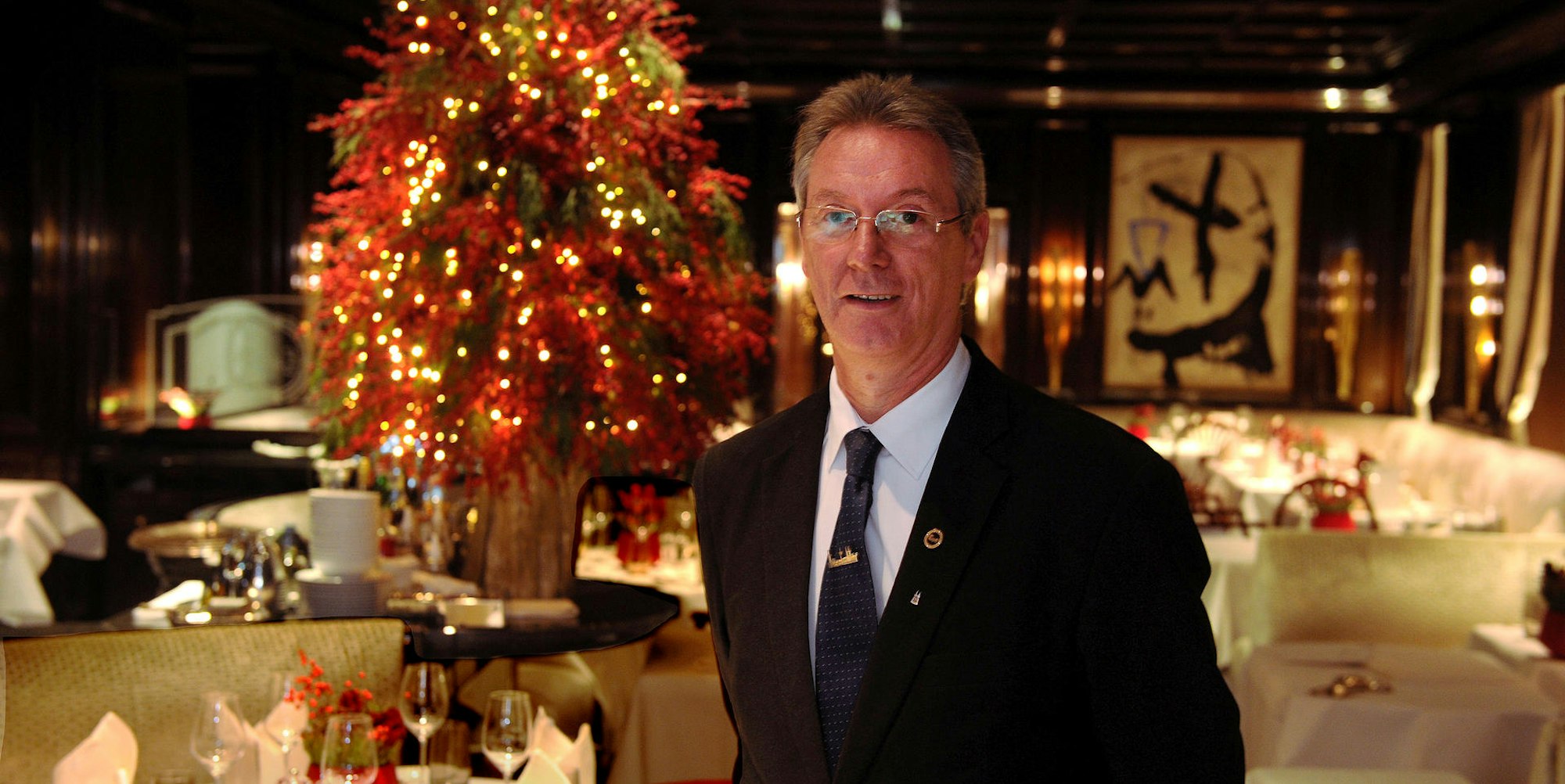 Franz-Georg van Hall Oberkellner Hanse-Stube Worring