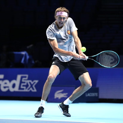Zverev London Training