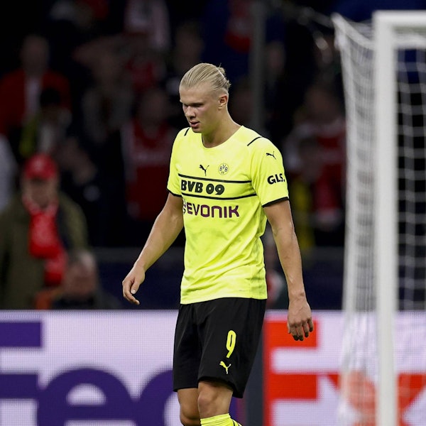 Haaland gesenkter Kopf