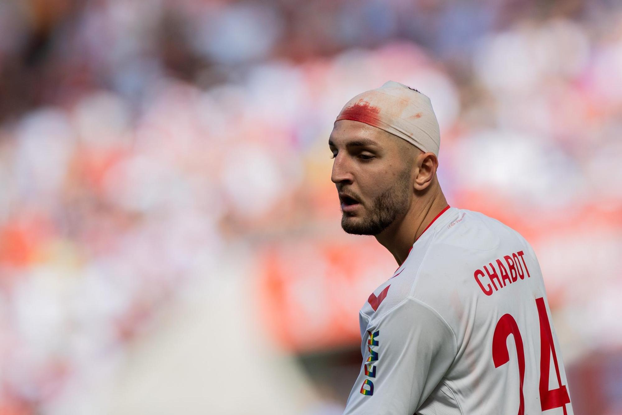 Chabot mit Bandage